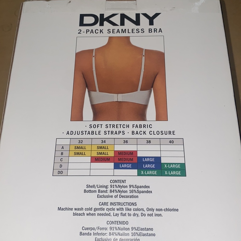 DKNY 2 pack seamless bra - Picture 2 of 2